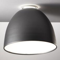 Artemide Nur mini a Soffitto Grigio antracite